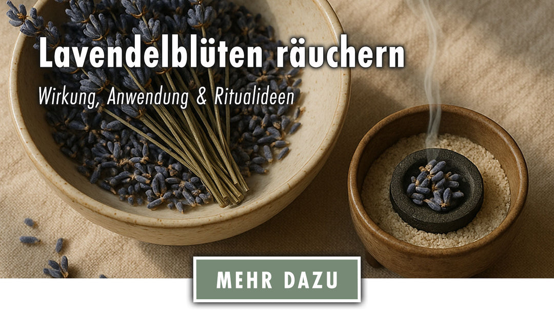 Lavendelblüten räuchern – Wirkung, Anwendung & Ritualideen