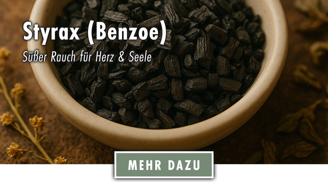 Styrax (Benzoe) – Süßer Rauch für Herz & Seele