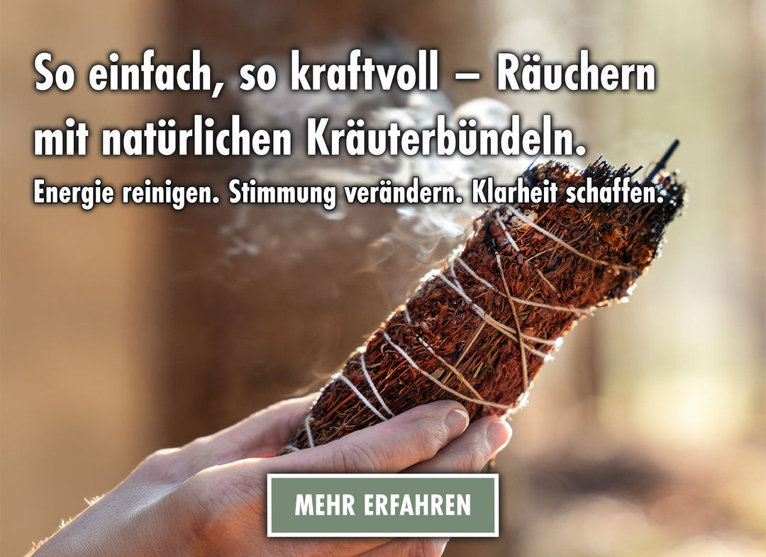 Räucherbündel: Wie Pflanzenkraft dein Zuhause und deinen Geist klärt