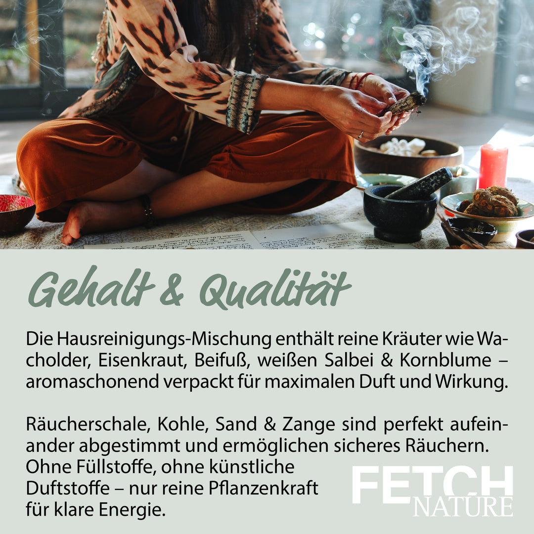 Hausreinigungs Räucherset – Komplettes Set