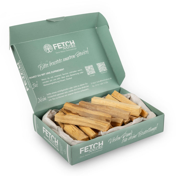 Premium Palo Santo Räucherholz aus Peru, 20 Stück