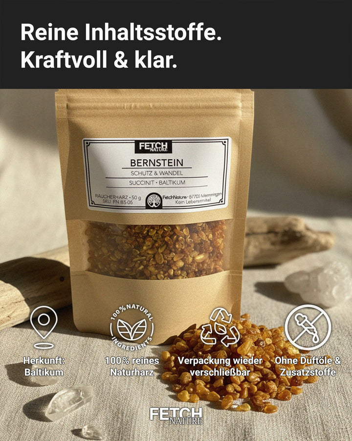 Bernstein Räucherharz 50g