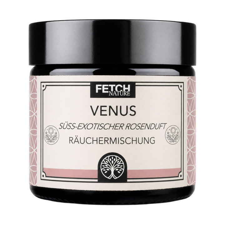 Venus Räuchermischung mit Rosenblüten und Sandelholz, FetchNature, Räucherwerk