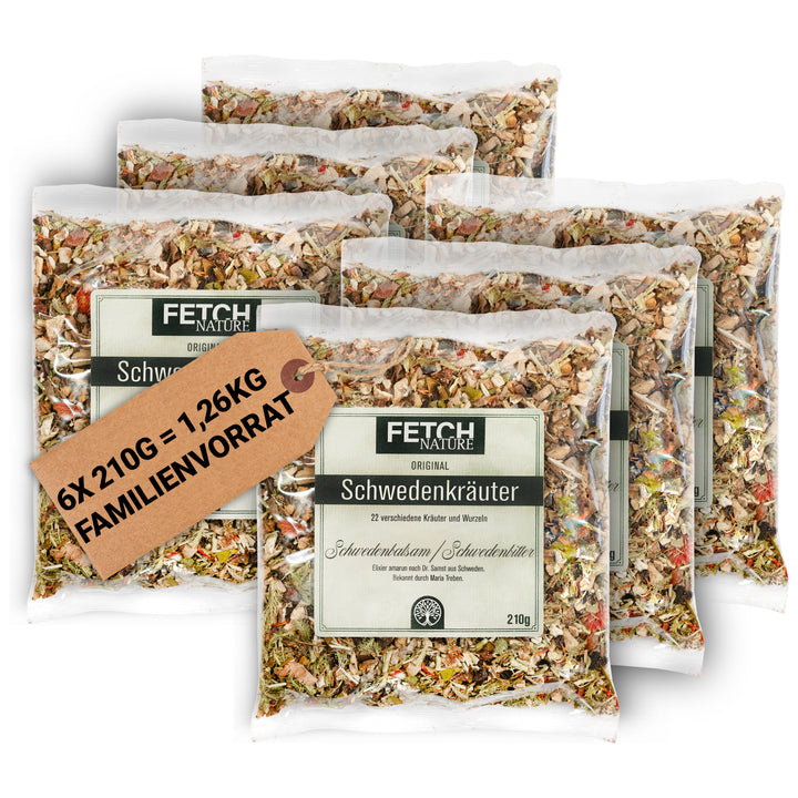 PORTOFREI | 6er Pack - Original Schwedenbalsam / Schwedenkräuter
