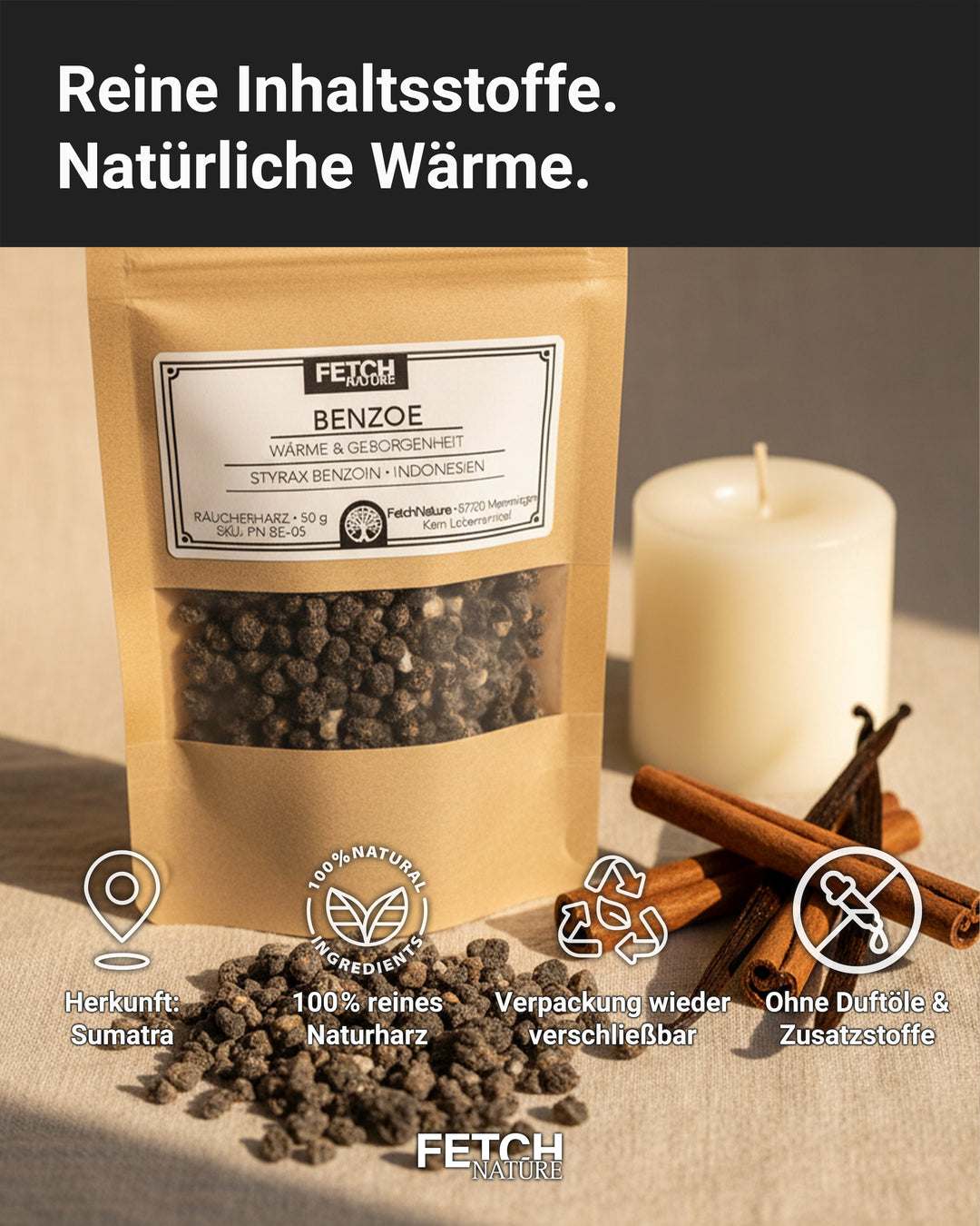 Benzoe Räucherharz 50g