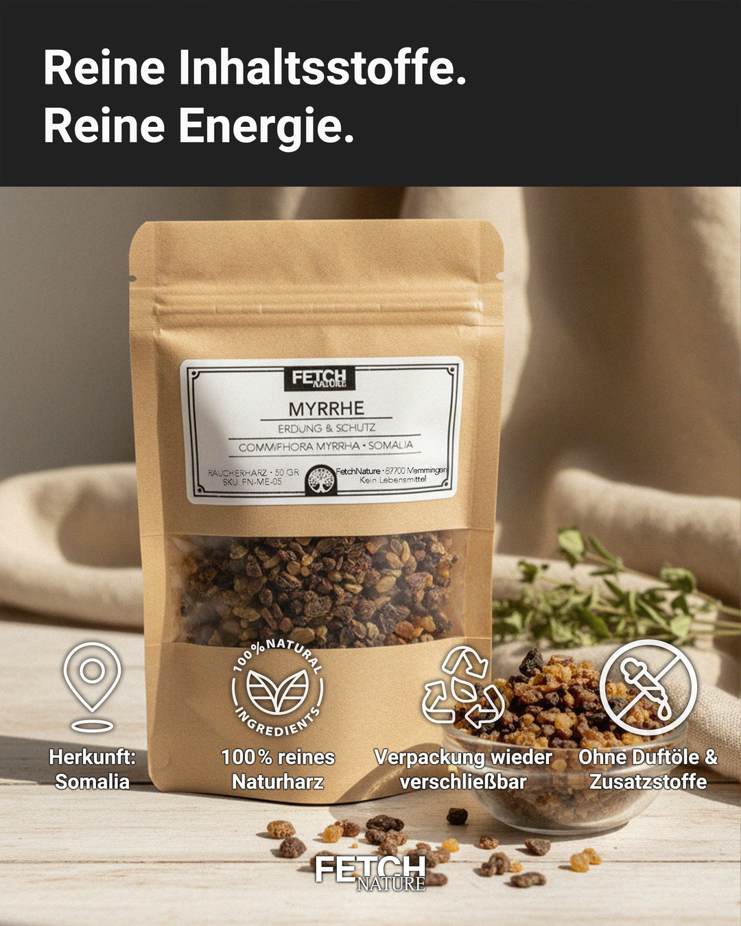 Myrrhe Räucherharz 50g