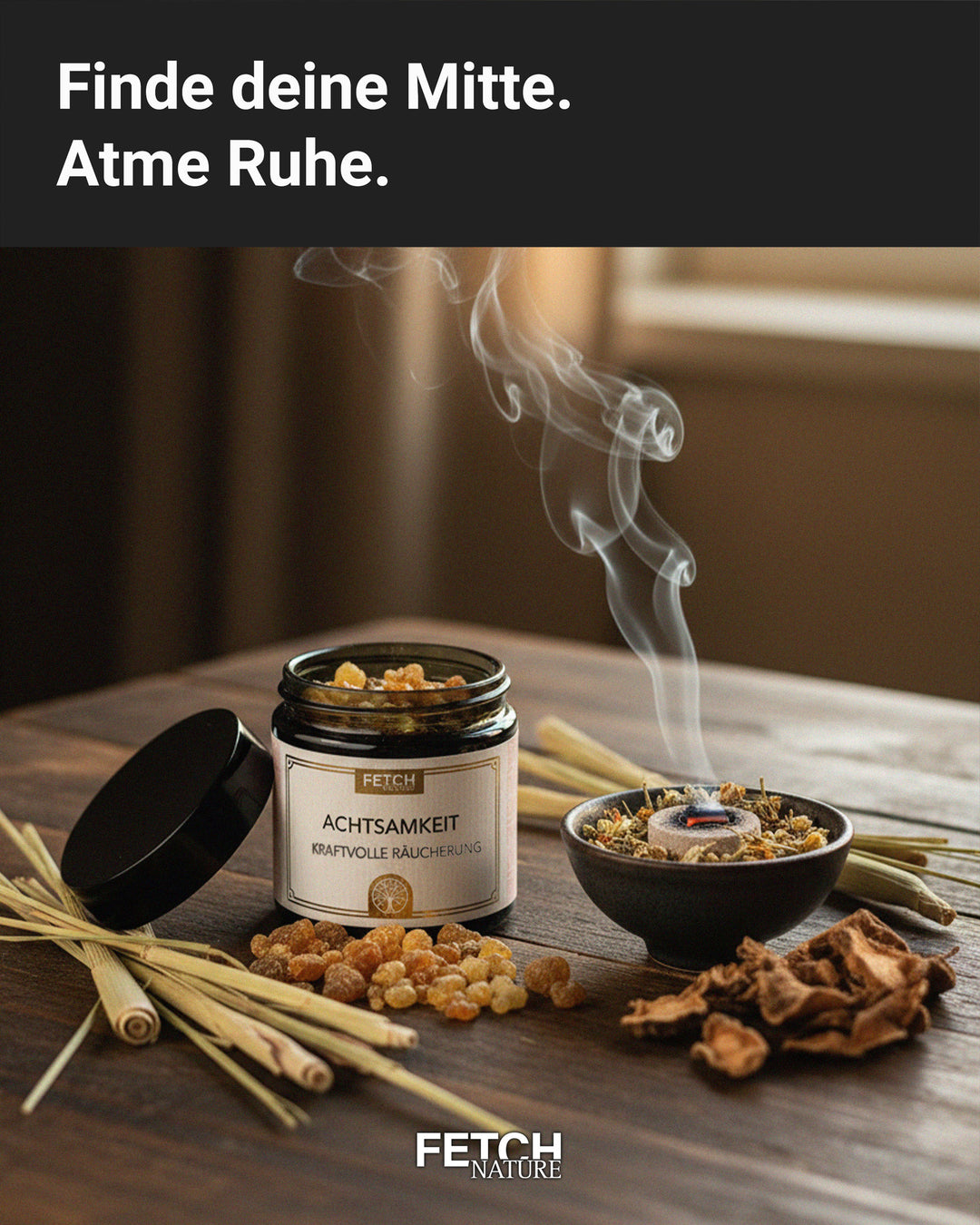 Achtsamkeit Räuchermischung