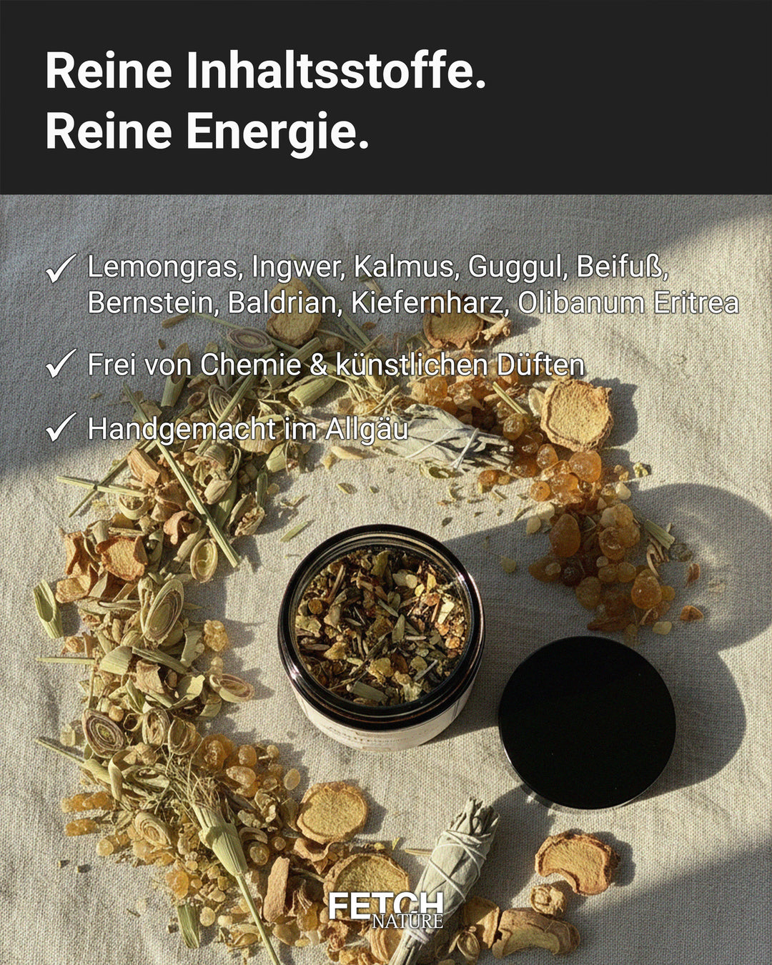 Achtsamkeit Räuchermischung