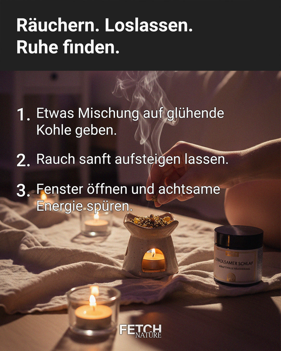 Erholsamer Schlaf Räuchermischung