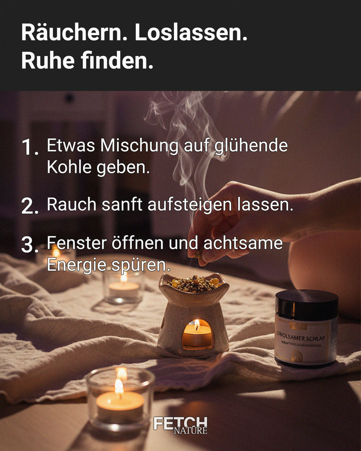 Erholsamer Schlaf Räuchermischung