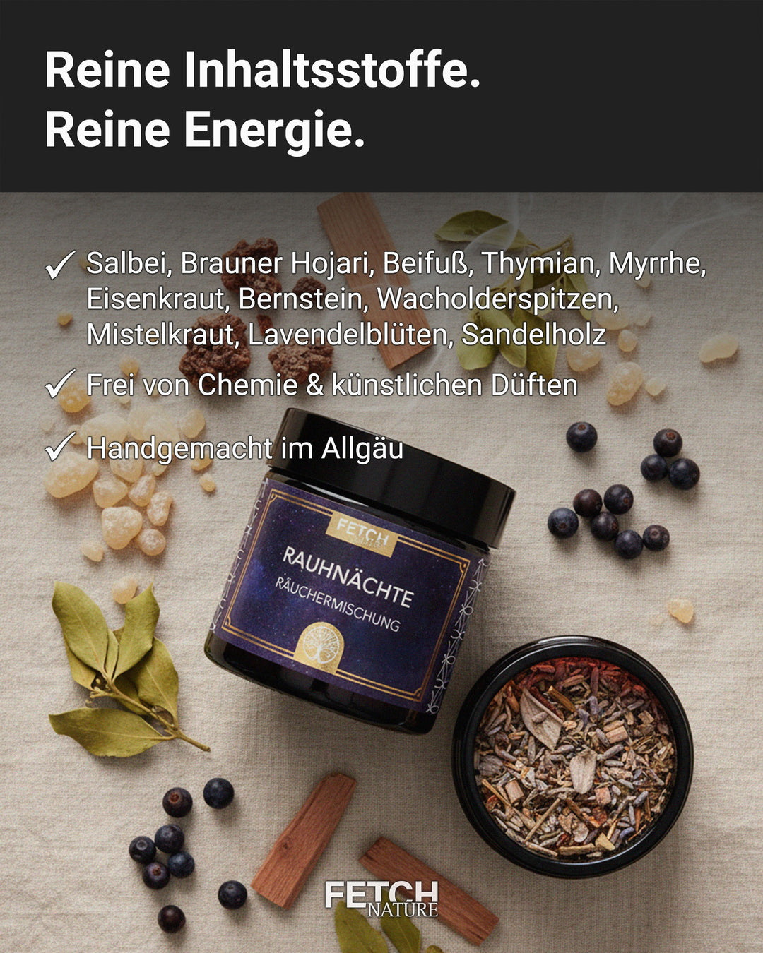 Rauhnacht Räuchermischung